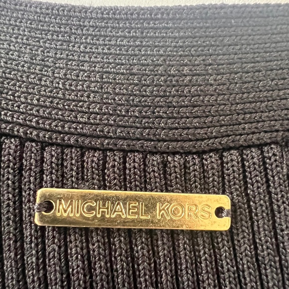 Michael Kors Ribbed Stretch Viscose Maxi Dress Size XS - Picture 3 of 5